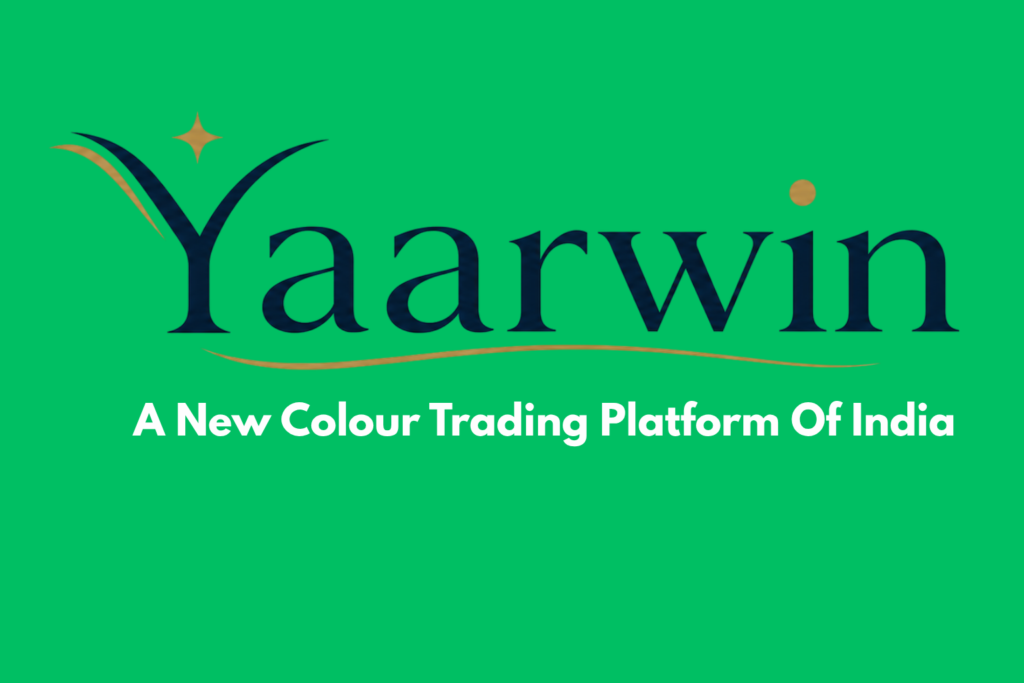 simple text written - yaarwin a new colour trading platform of India